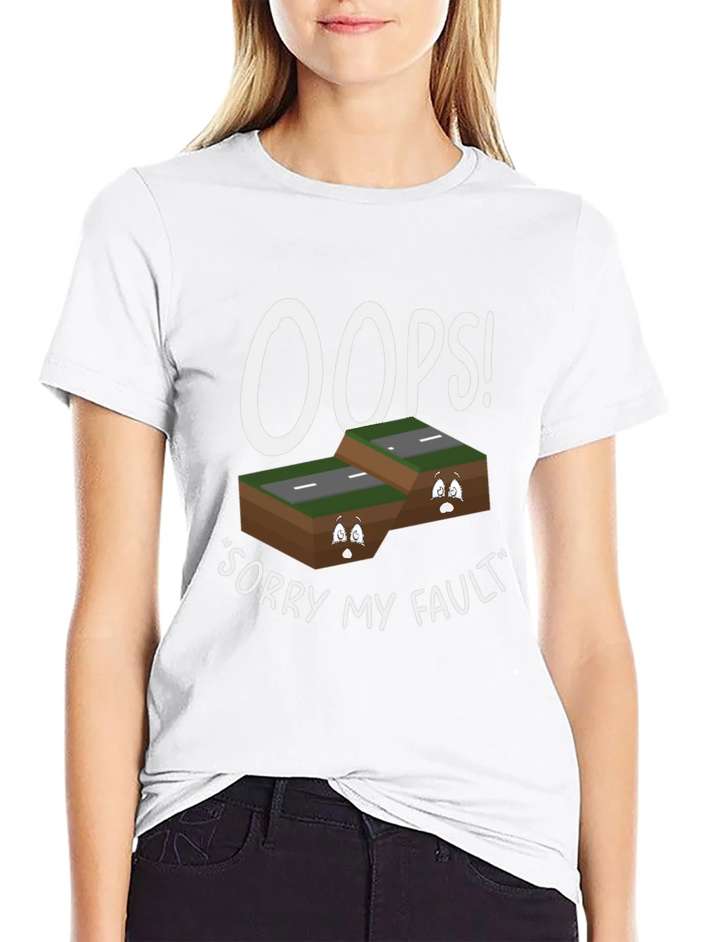 Oops Sorry My Fault T-Shirt product image 6