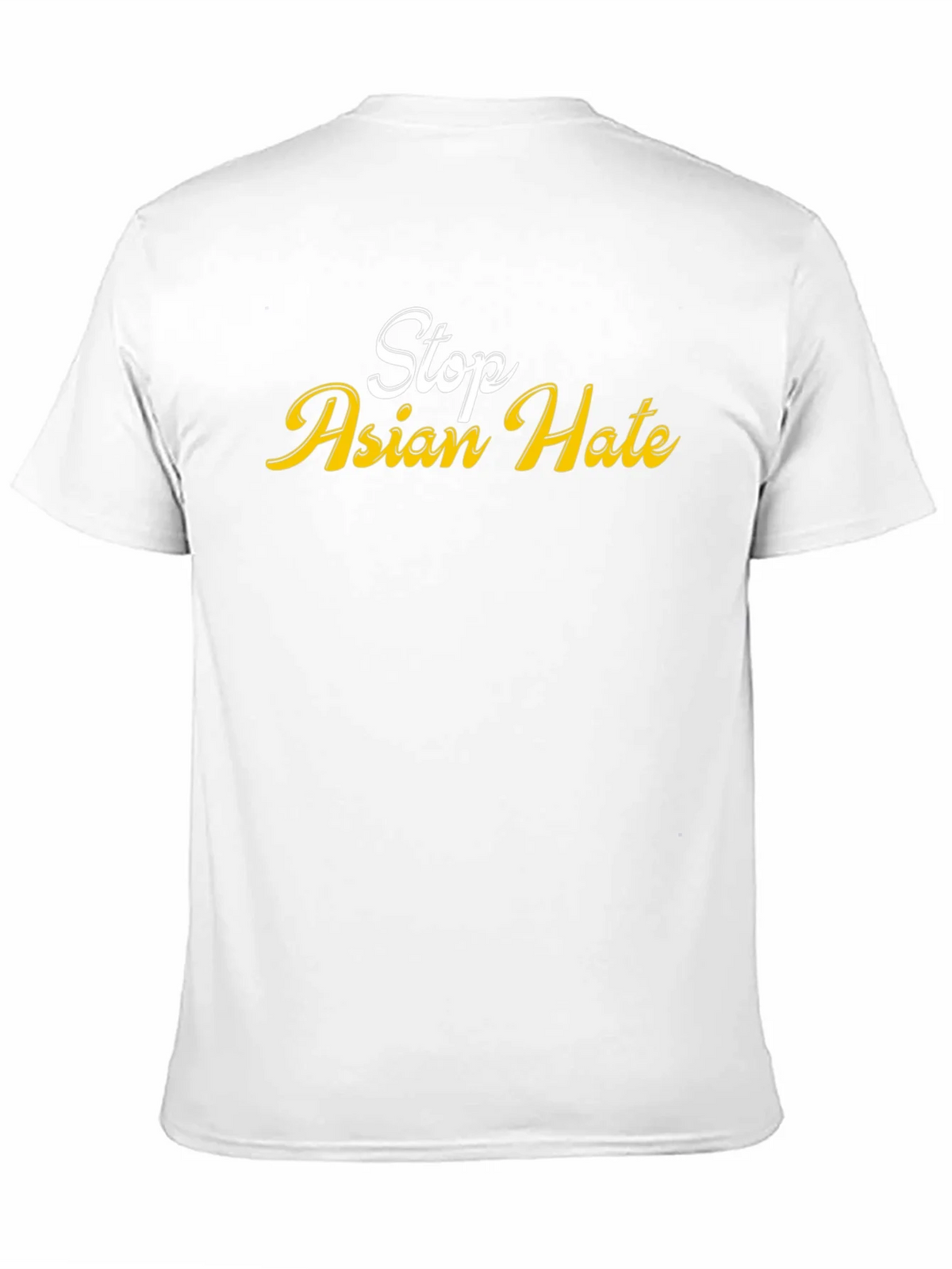 Stop Asian Hate T-Shirt - Black Crew Neck product image 8