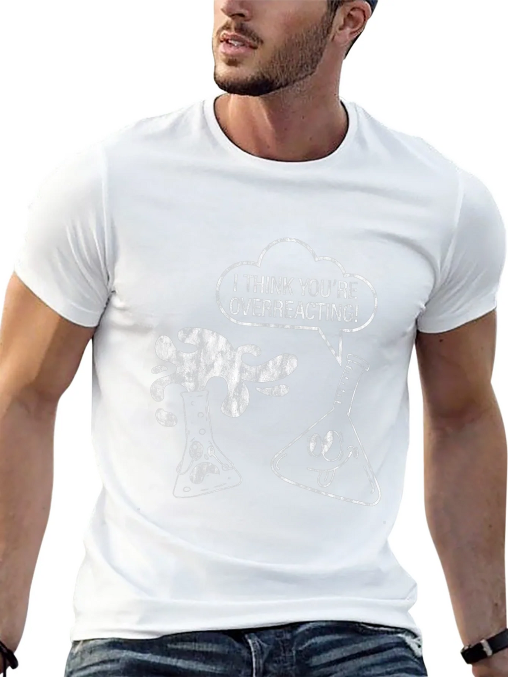 Overreacting Science Pun T-Shirt product image 11