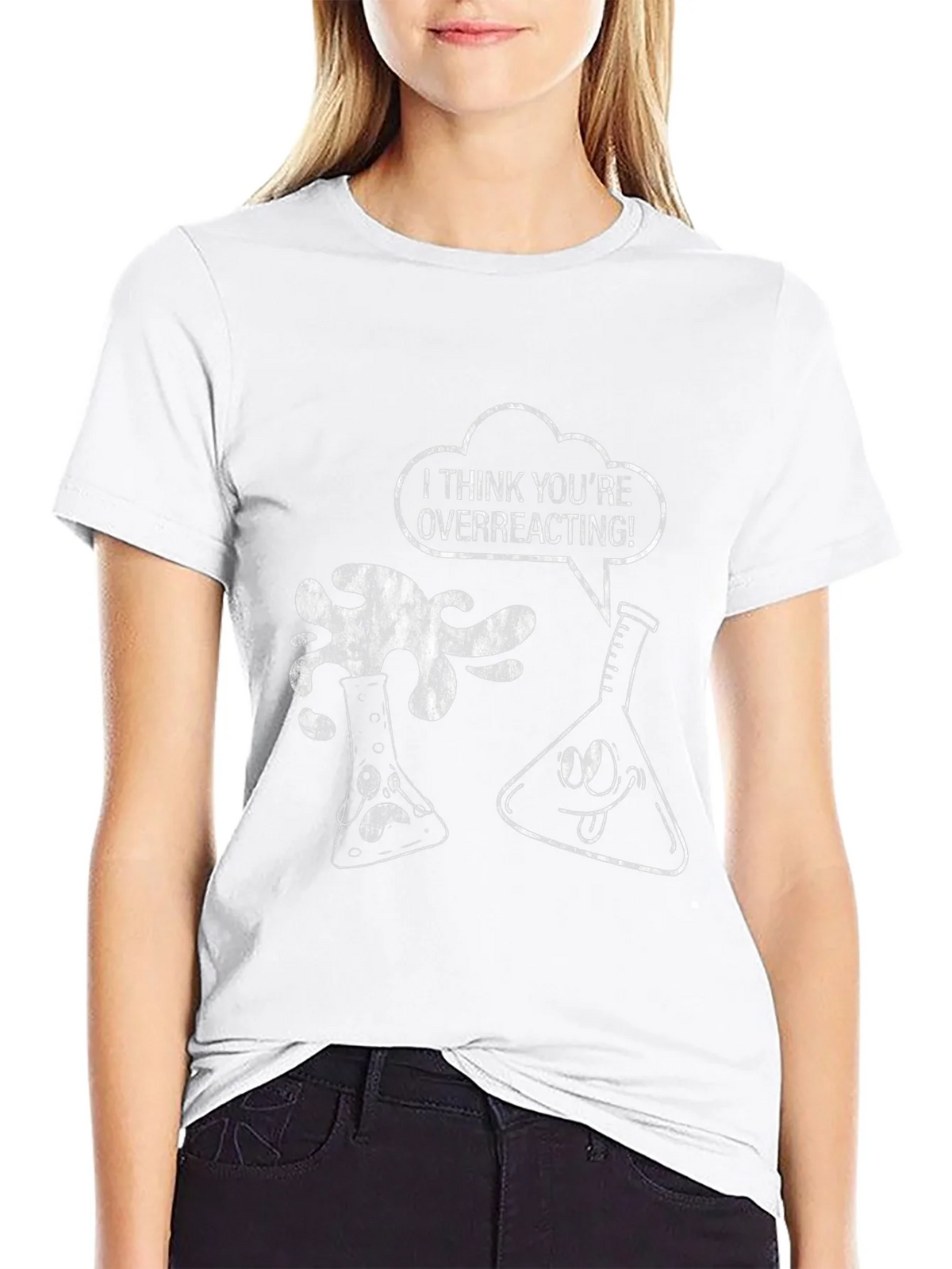 Overreacting Science Pun T-Shirt product image 8