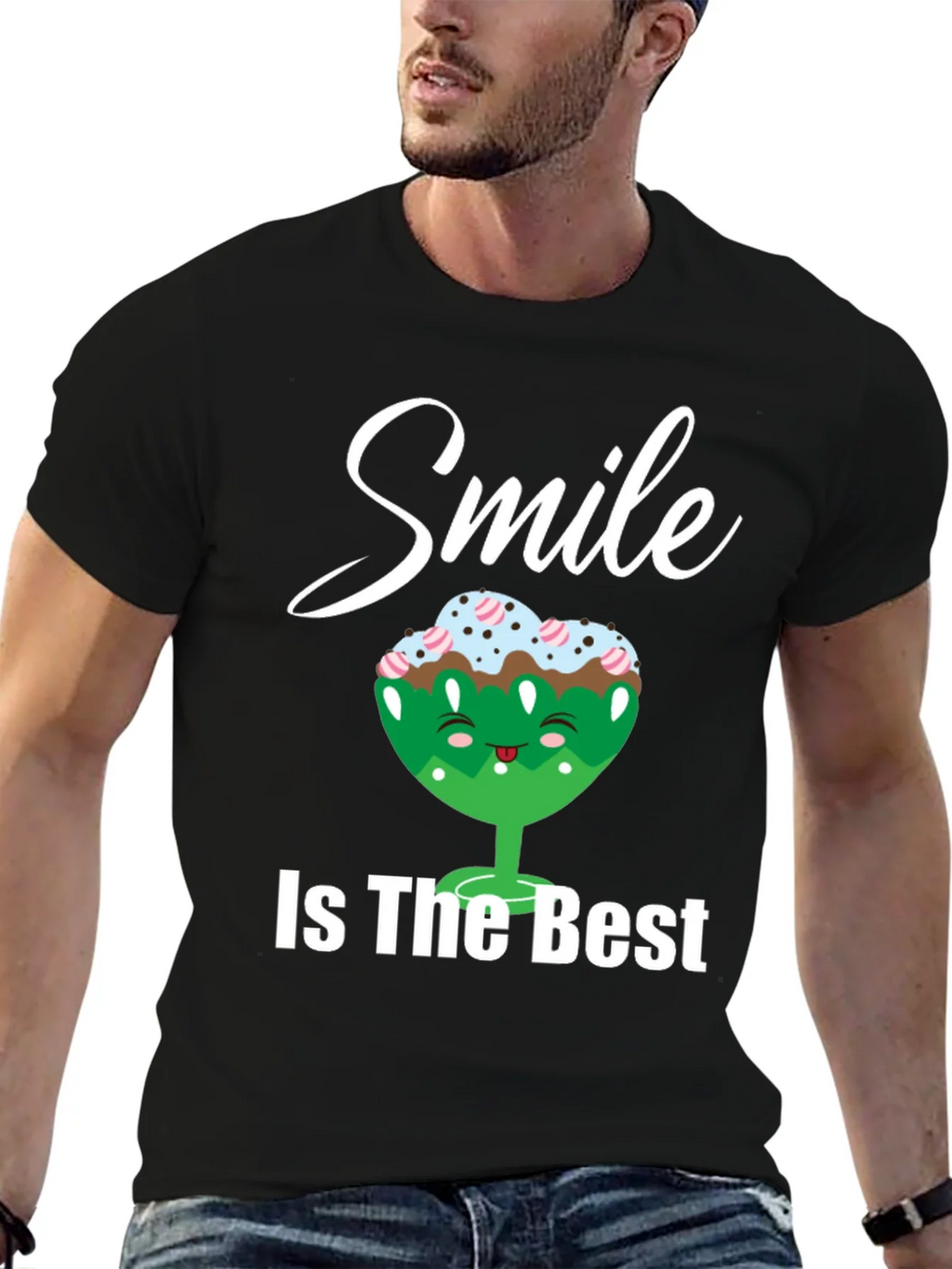 Smile Is The Best Graphic T-Shirt product image 5