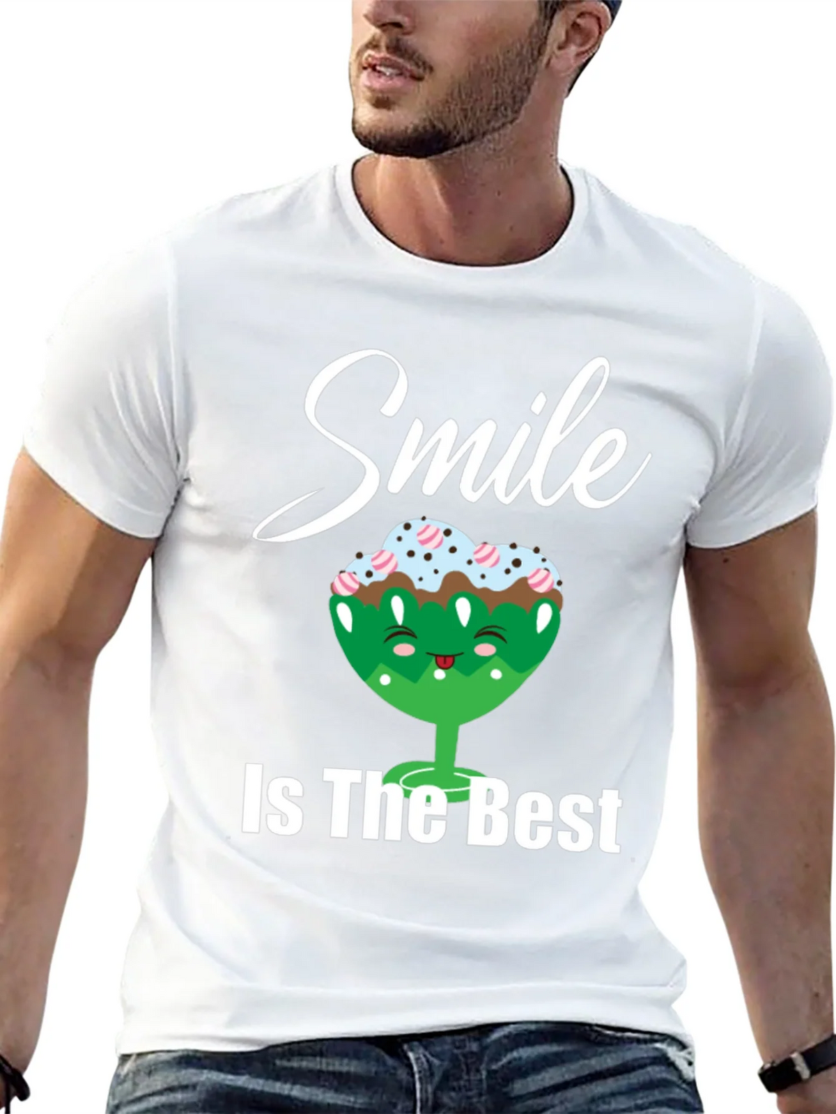 Smile Is The Best Graphic T-Shirt product image 10