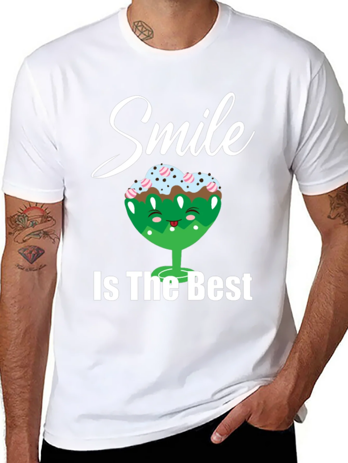 Smile Is The Best Graphic T-Shirt product image 6