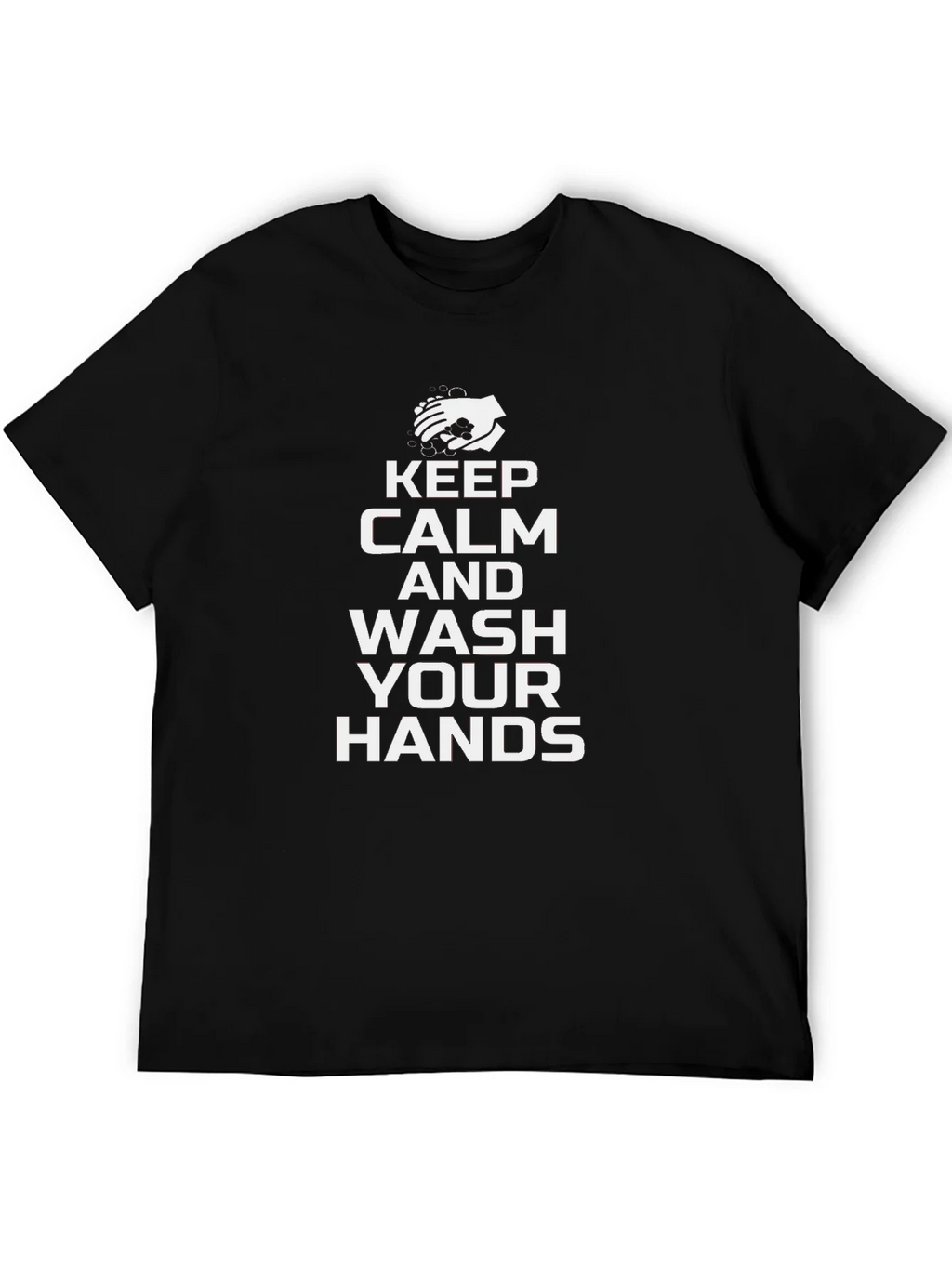 Keep Calm & Wash Your Hands Tee product image 5