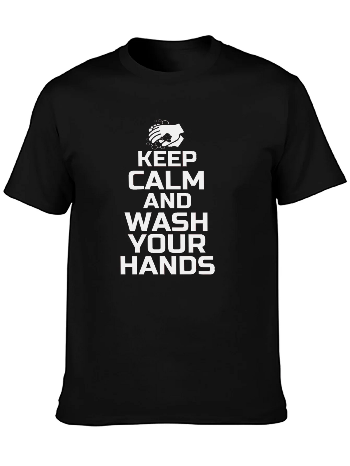 Keep Calm & Wash Your Hands Tee product image 3