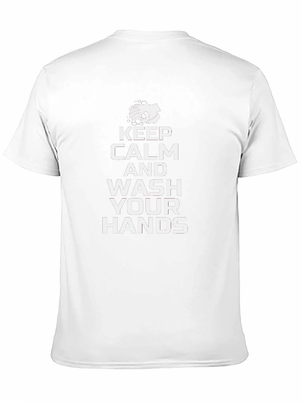 Keep Calm & Wash Your Hands Tee product image 10