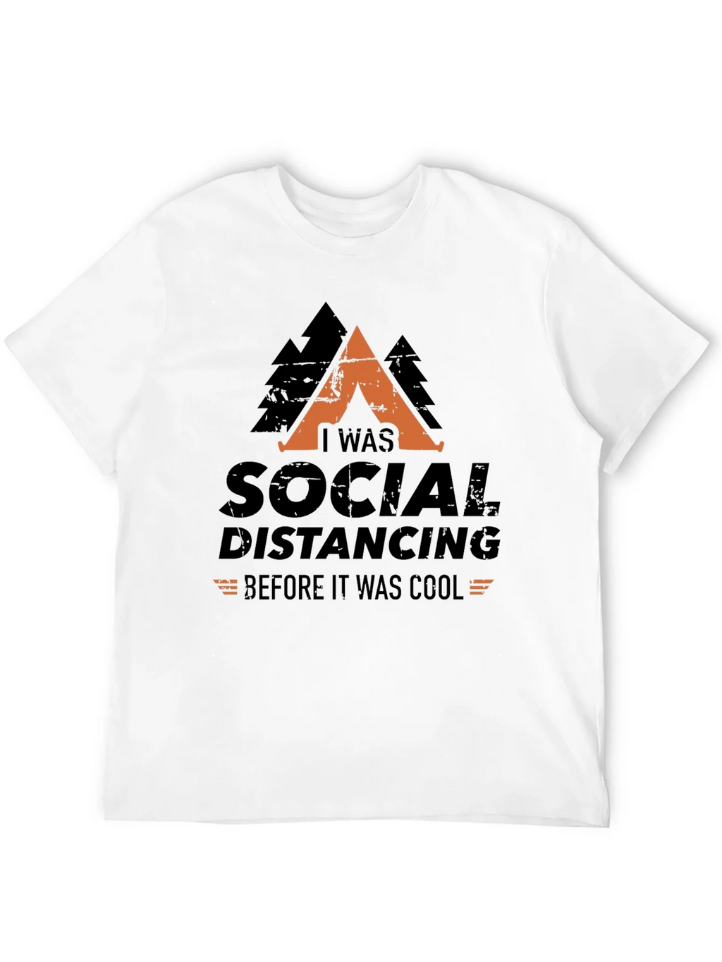 Social Distancing Before It Was Cool Graphic Tee product image 9