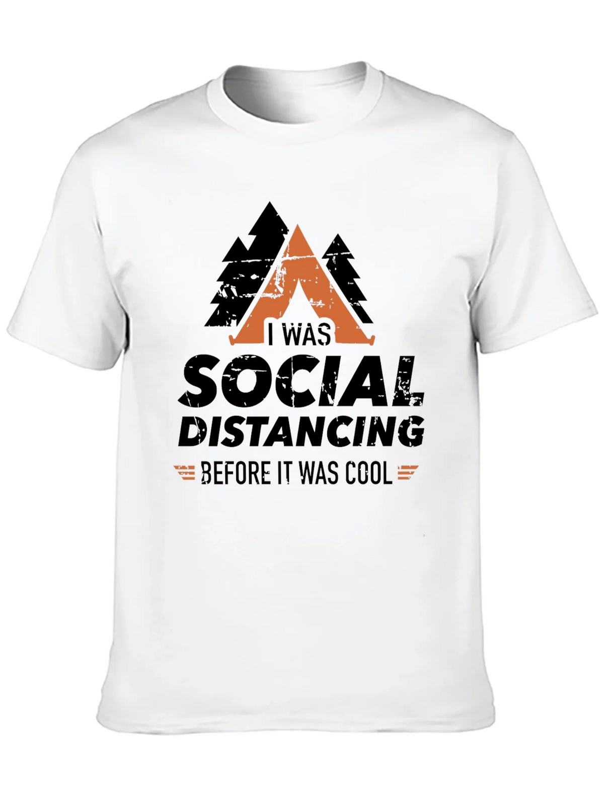 Social Distancing Before It Was Cool Graphic Tee product image 7