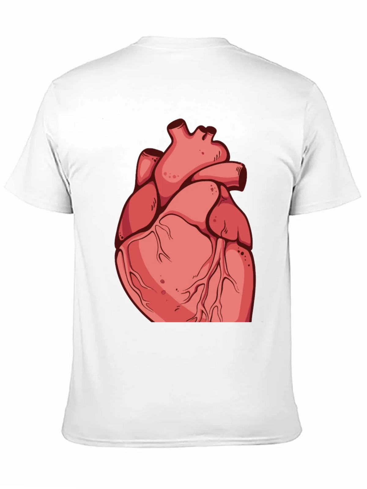 Anatomical Heart Graphic Tee - Black Cotton product image 9