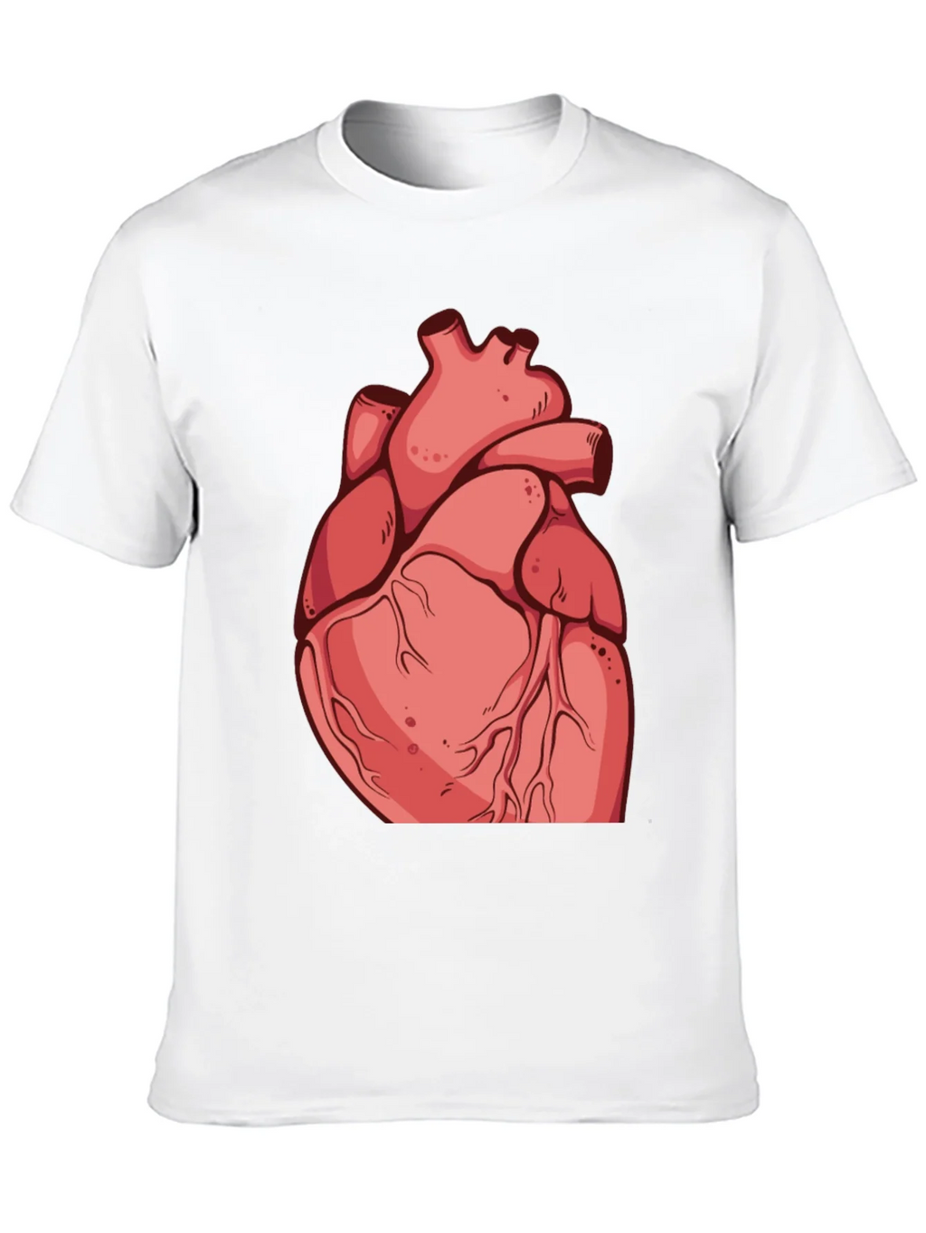 Anatomical Heart Graphic Tee - Black Cotton product image 8