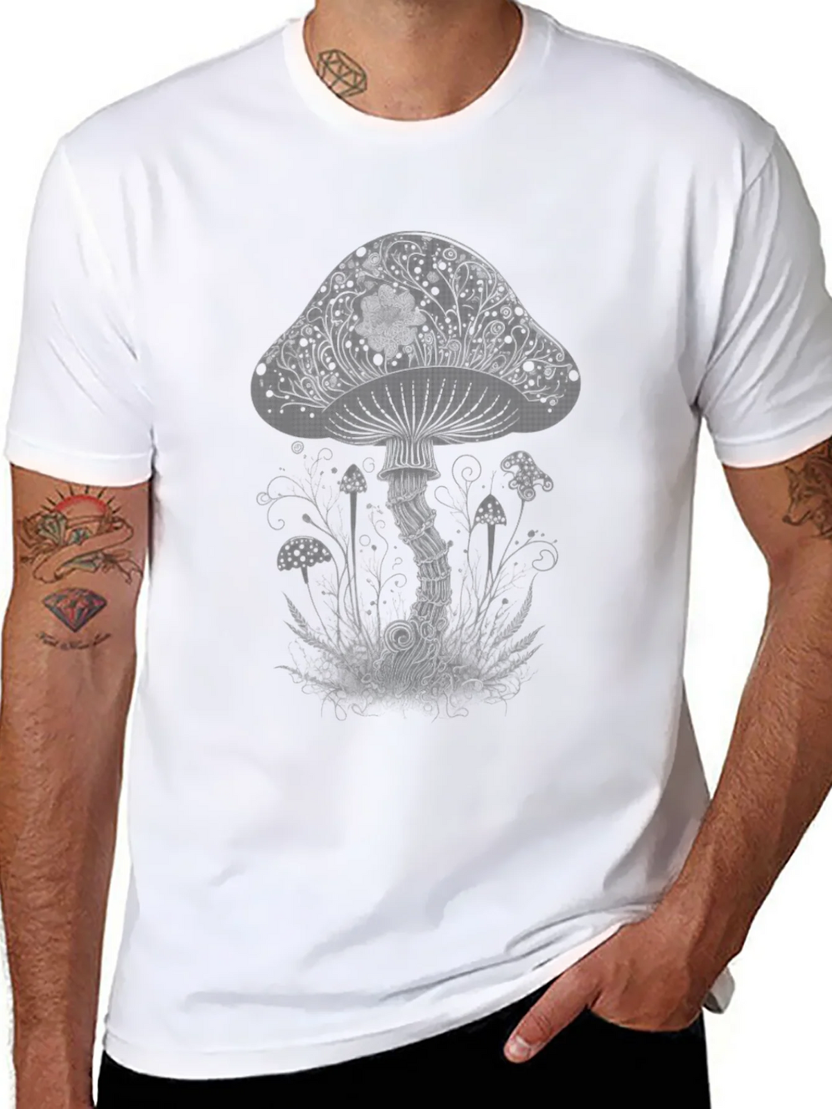 Classic Black Crew Neck T-Shirt - Soft & Comfortable product image 7