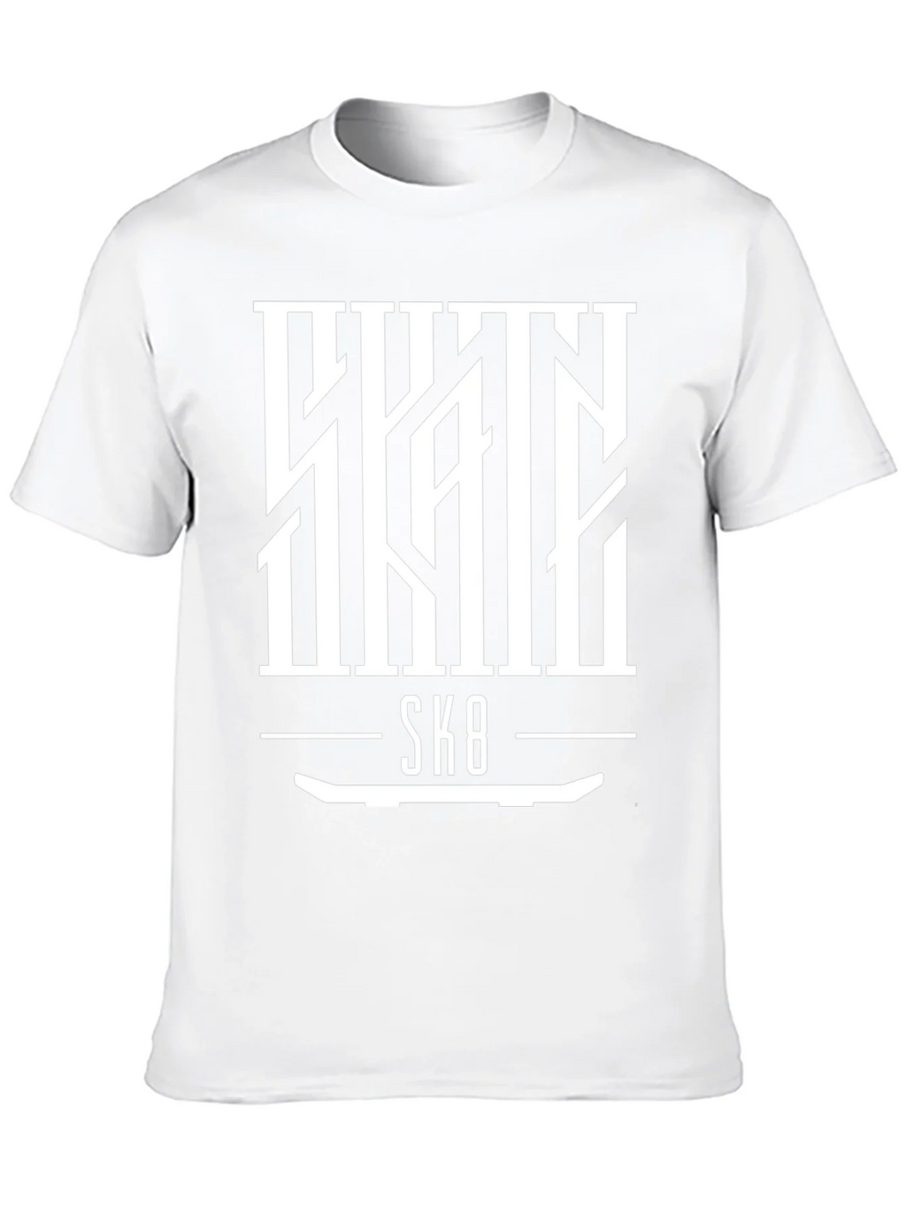 Skate SK8 Graphic Tee - Cool Skateboard Design product image 9