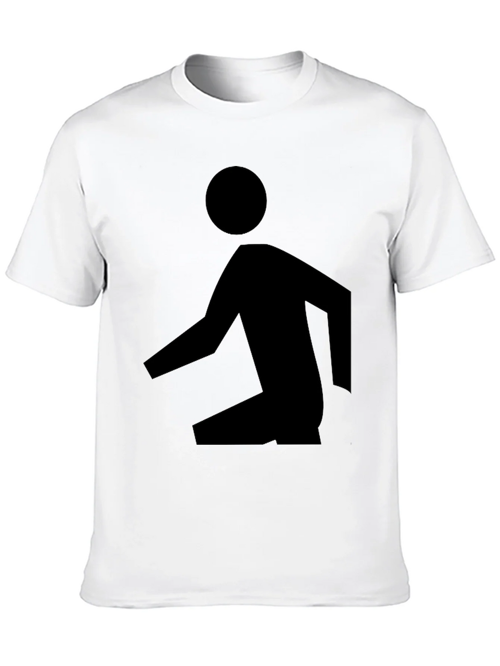 Abstract Man Black T-Shirt - Modern Graphic Tee product image 6