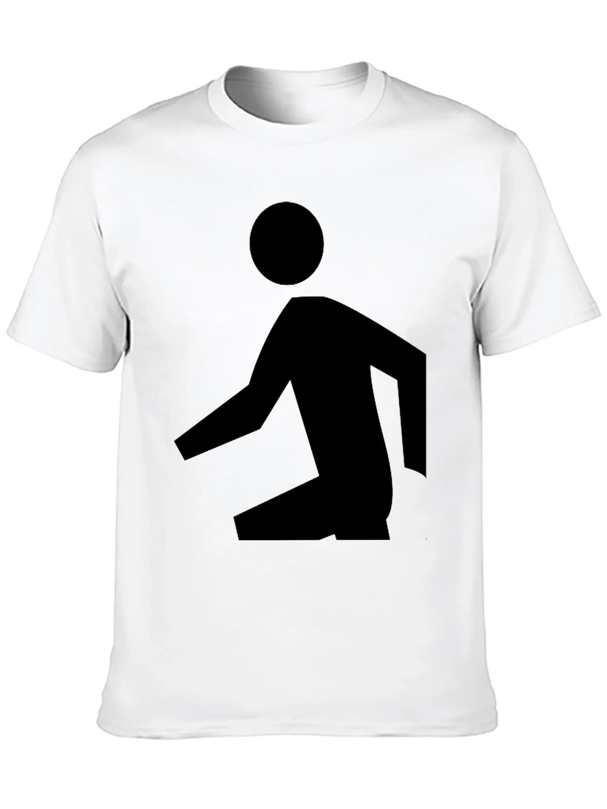 Abstract Man Black T-Shirt - Modern Graphic Tee product image 6