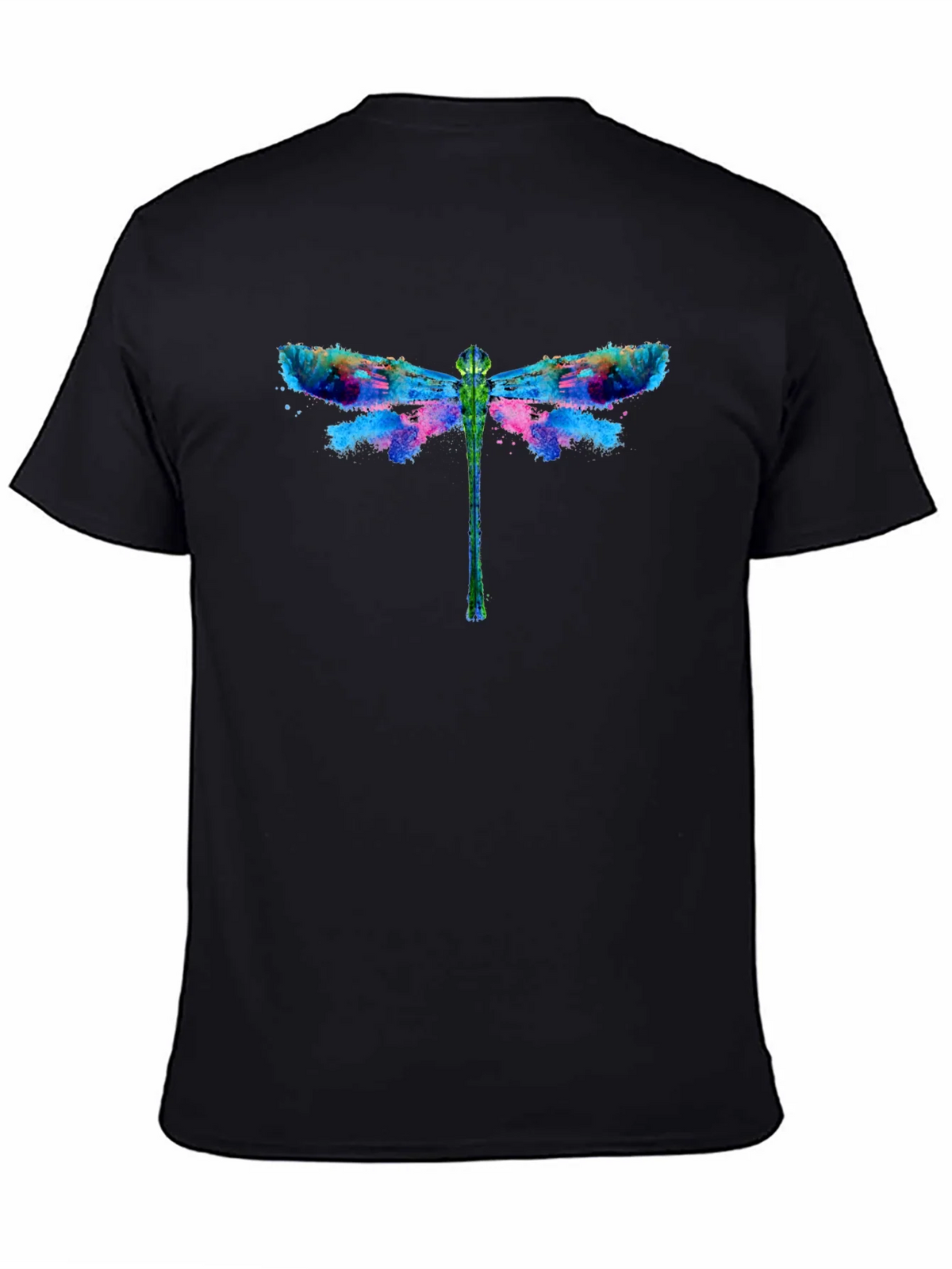 Dragonfly Graphic Black T-Shirt product image 4