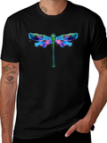 Dragonfly Graphic Black T-Shirt product image 1