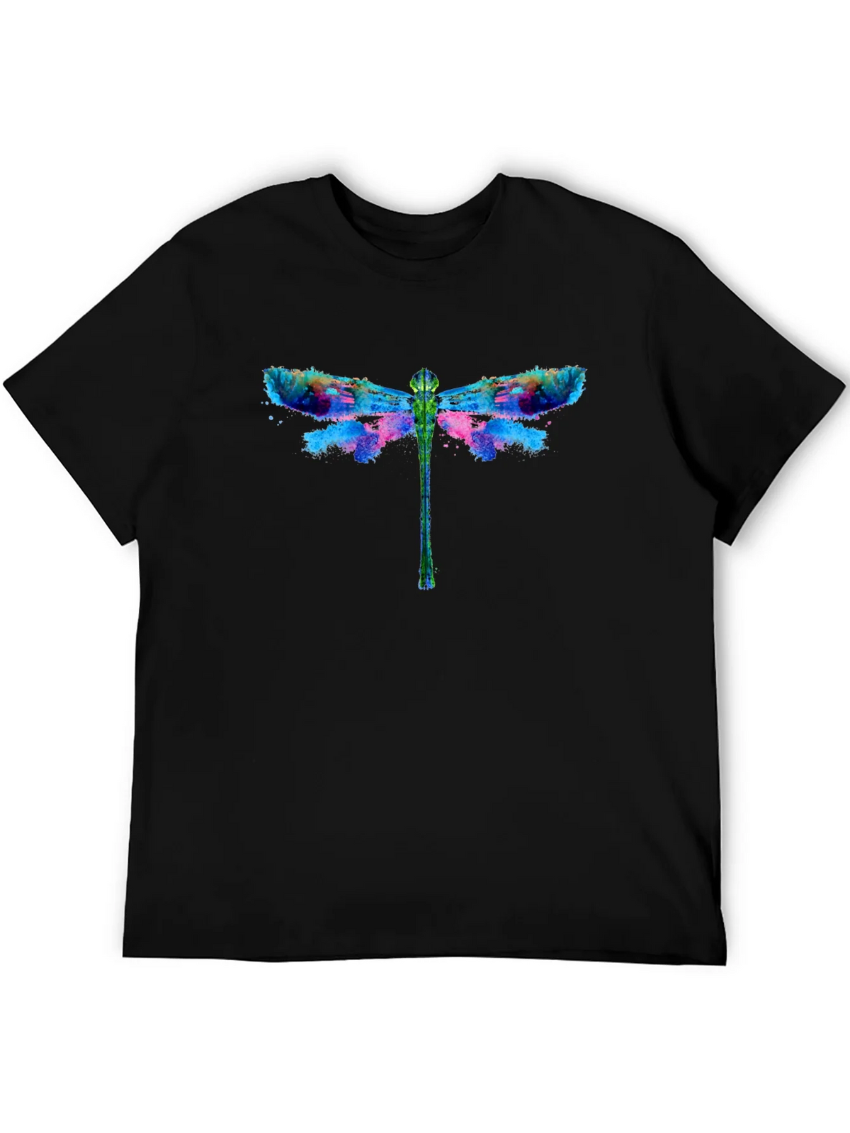 Dragonfly Graphic Black T-Shirt product image 5