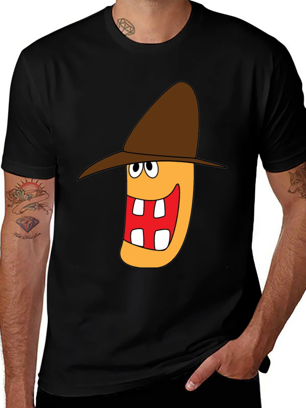 Cartoon Character Graphic Print T-Shirt product image 1