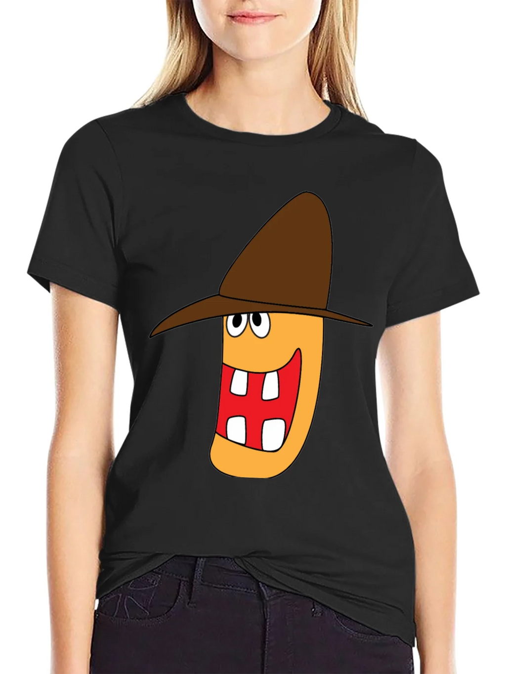 Cartoon Character Graphic Print T-Shirt product image 2