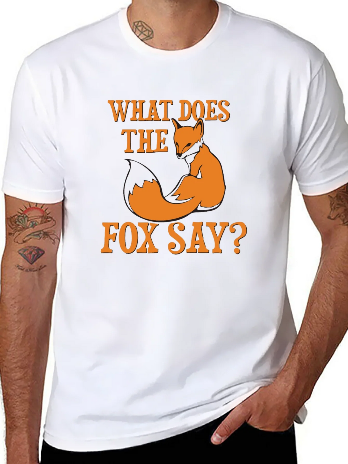 What Does The Fox Say T-Shirt - Funny Design Tee product image 7