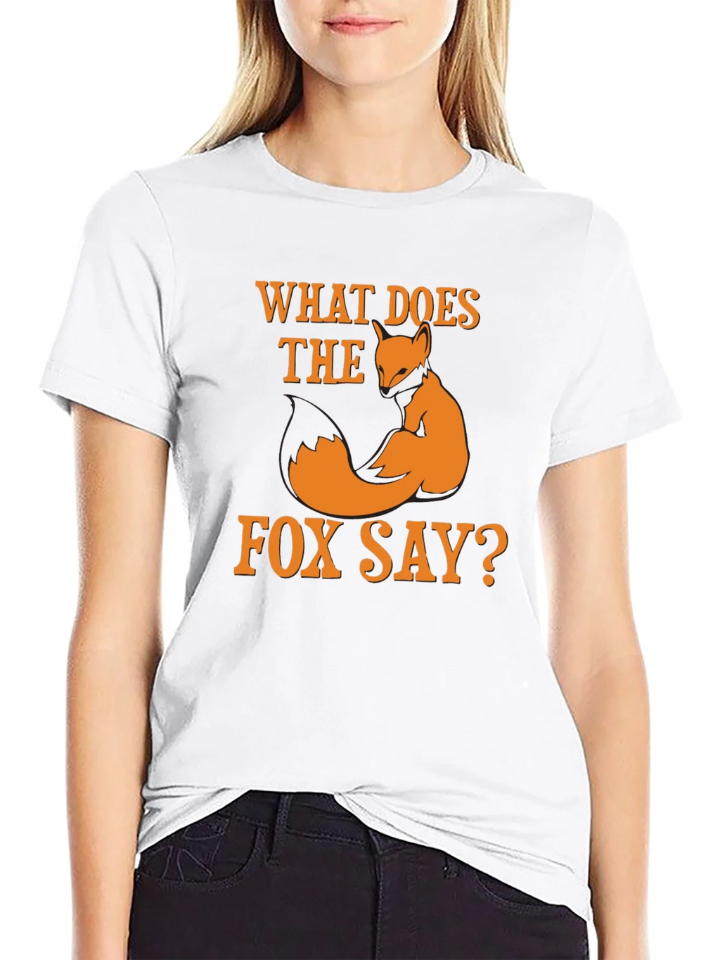 What Does The Fox Say T-Shirt - Funny Design Tee product image 8