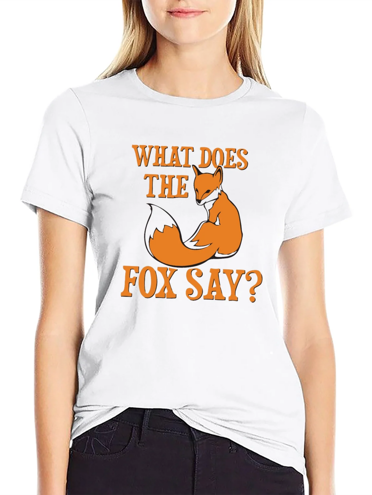 What Does The Fox Say T-Shirt - Funny Design Tee product image 8