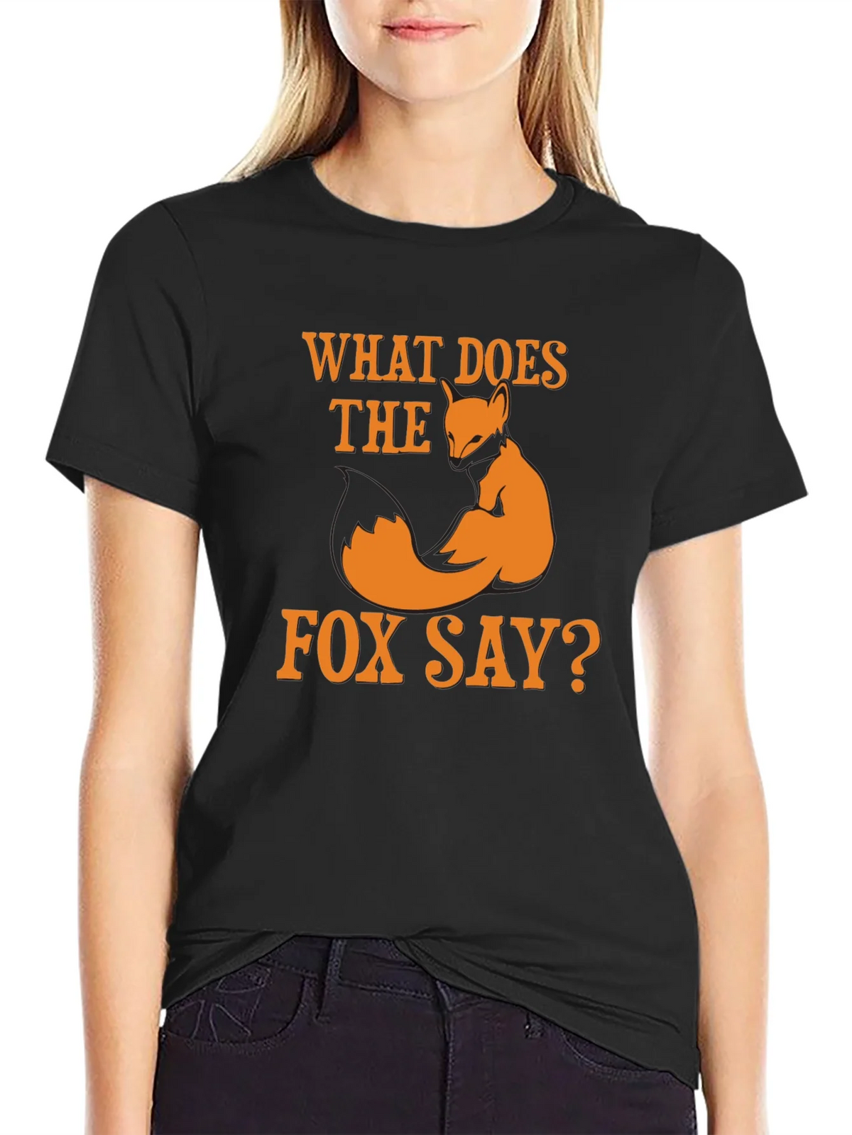 What Does The Fox Say T-Shirt - Funny Design Tee product image 2
