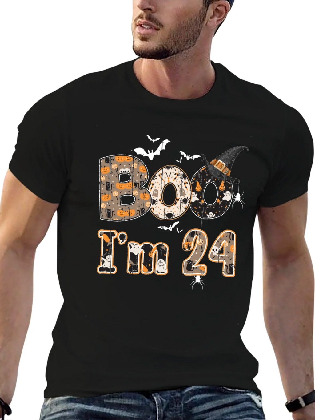 Boo Im 24 Halloween Graphic Tee product image 1