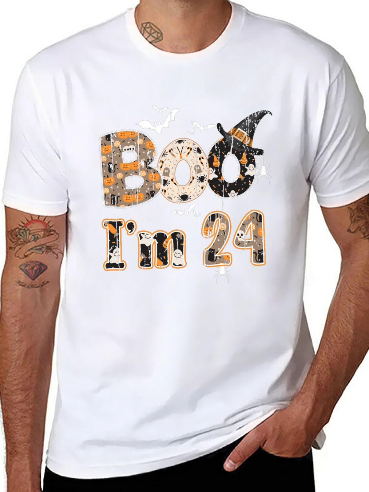 Boo Im 24 Halloween Graphic Tee product image 2