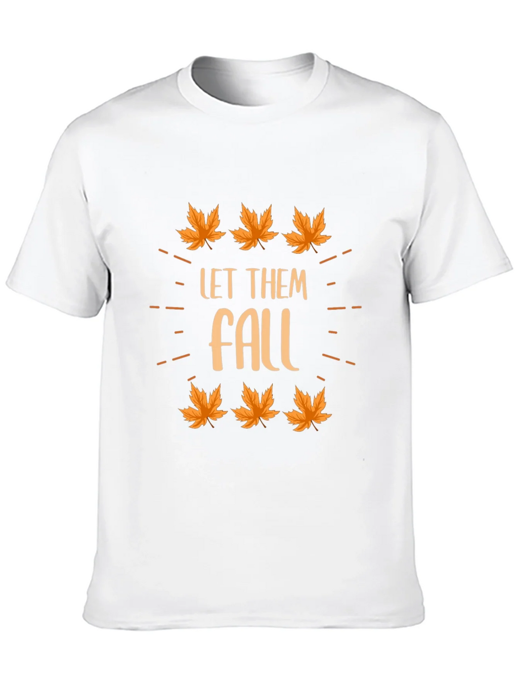 Autumn Let Them Fall Graphic T-Shirt product image 9