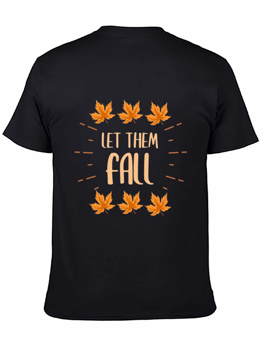 Autumn Let Them Fall Graphic T-Shirt product image 4