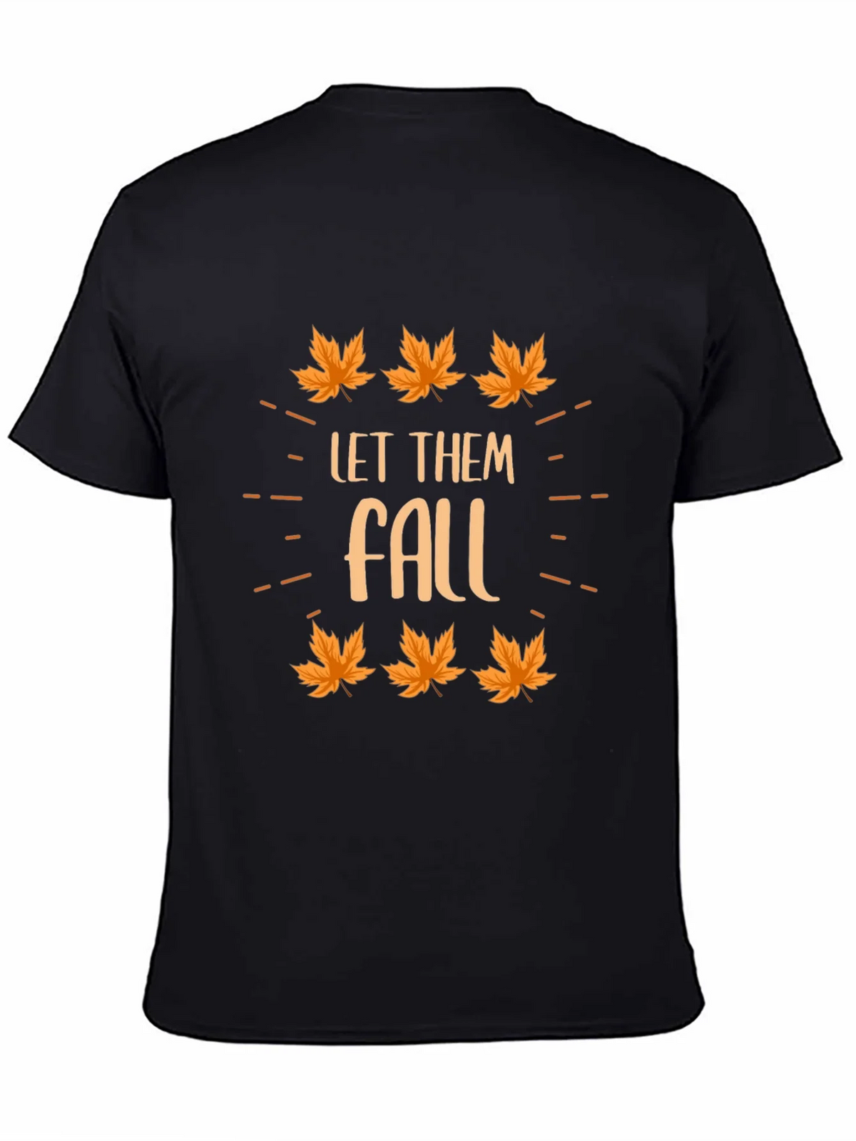 Autumn Let Them Fall Graphic T-Shirt product image 4