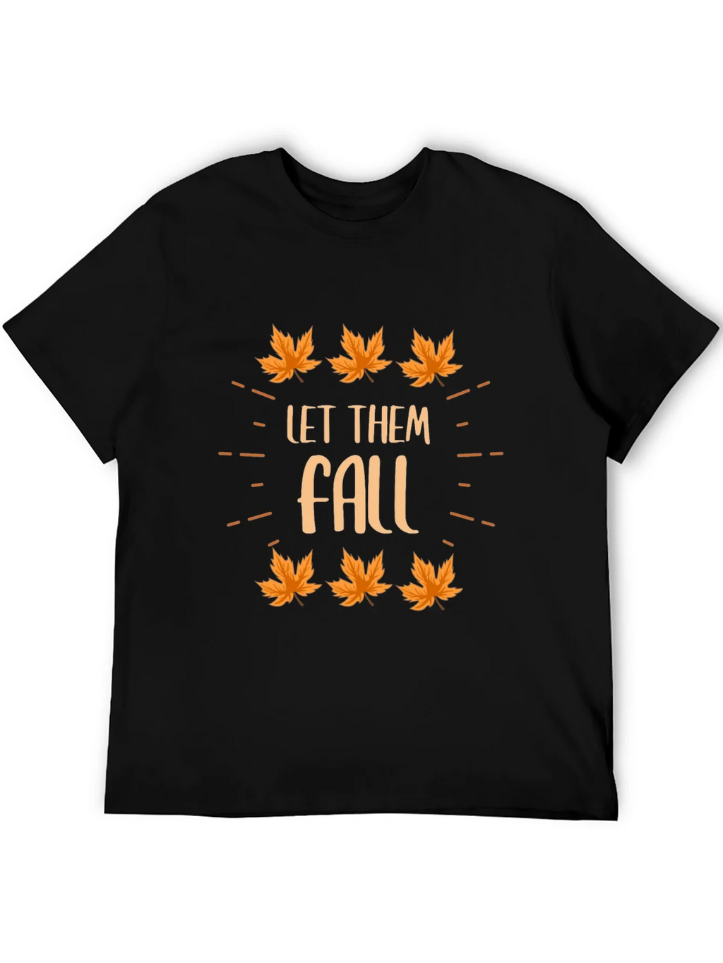 Autumn Let Them Fall Graphic T-Shirt product image 5