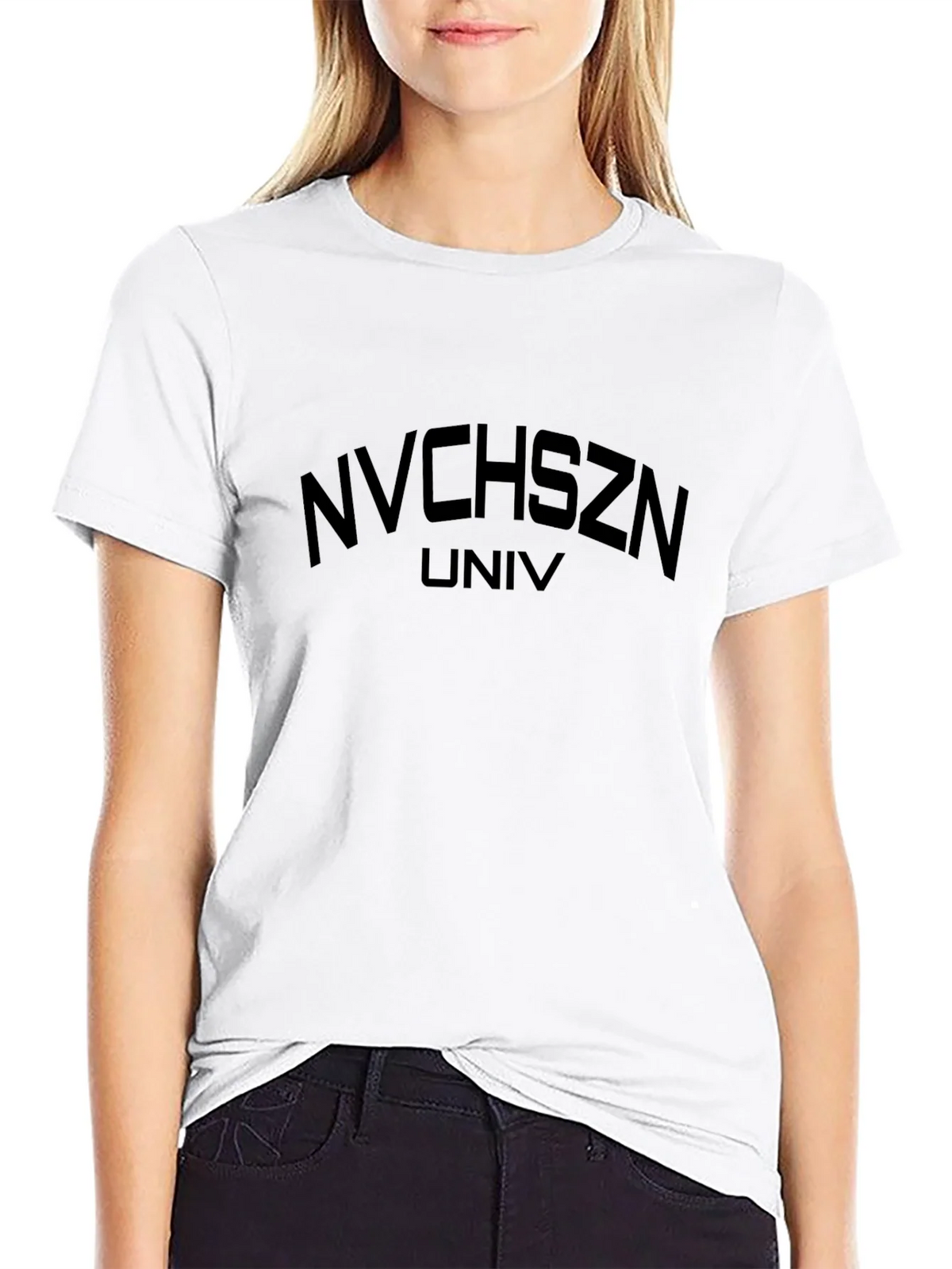 NVCHSZN UNIV Black Graphic Tee product image 7
