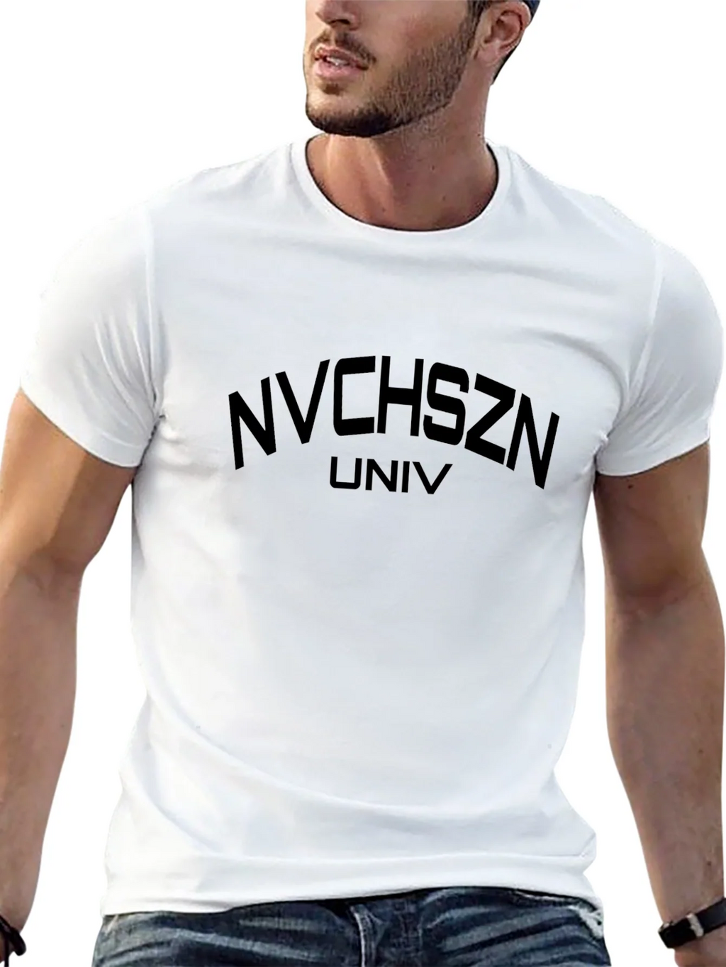 NVCHSZN UNIV Black Graphic Tee product image 10