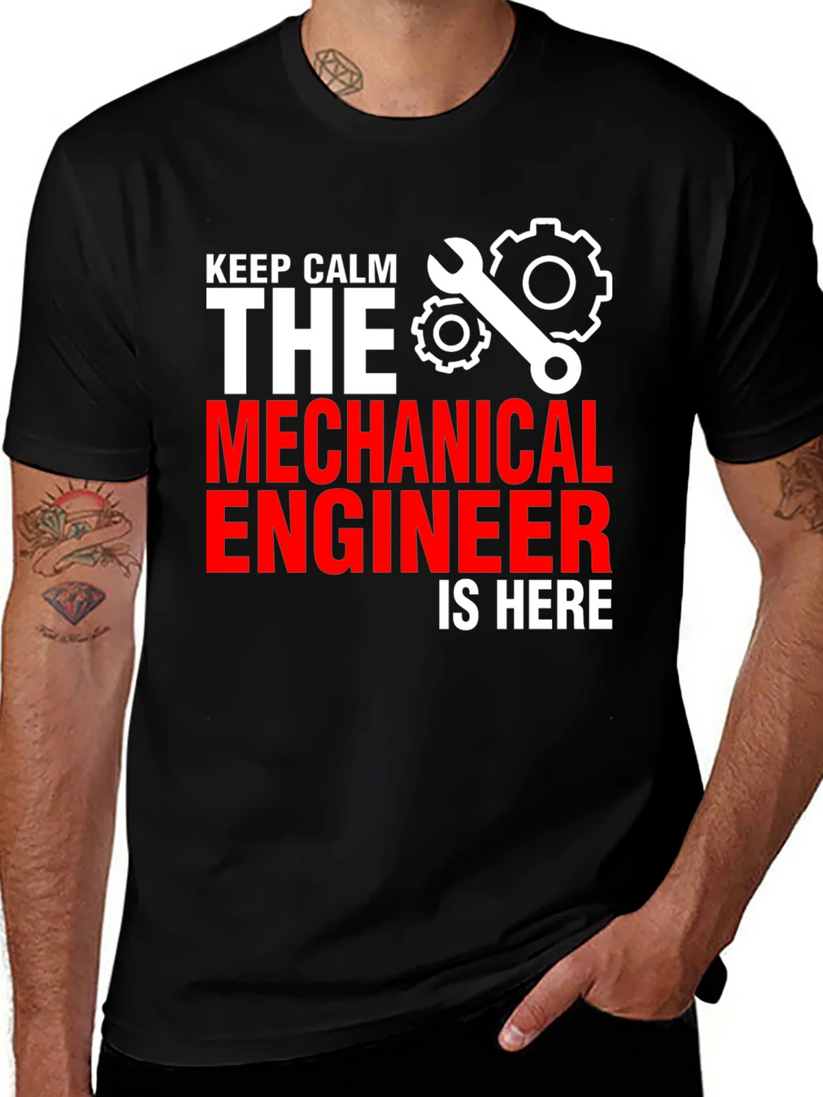 Mechanical Engineer T-Shirt - Keep Calm product image 1