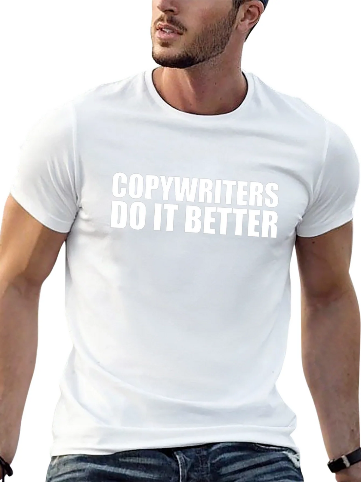 Copywriters Do It Better Black T-Shirt product image 11
