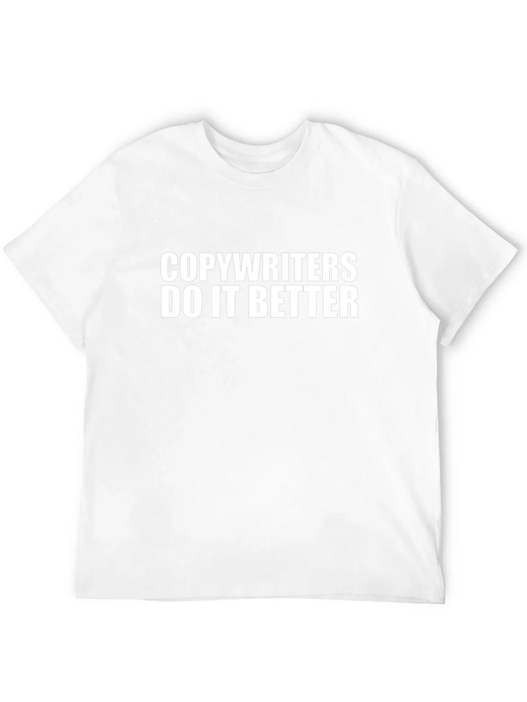 Copywriters Do It Better Black T-Shirt product image 10