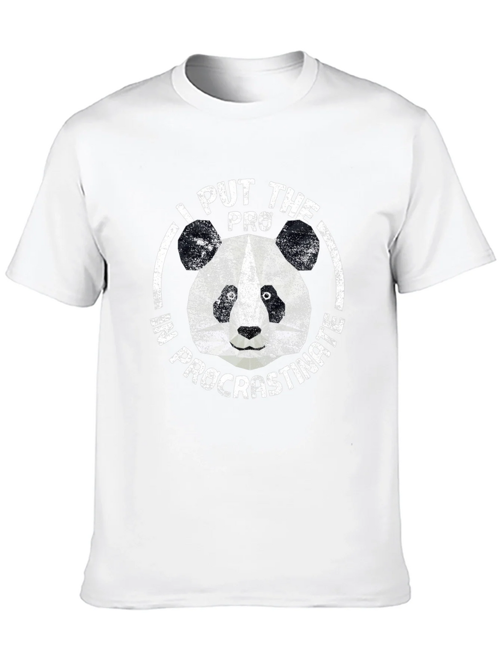 I Put the Pro in Procrastinate Panda Graphic Tee product image 8