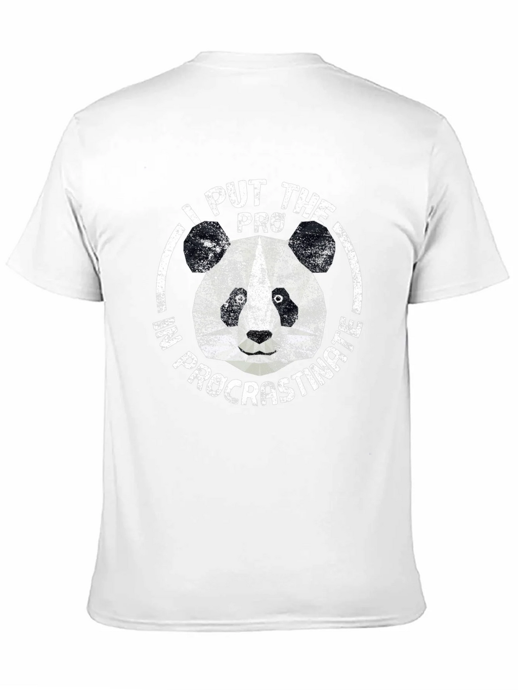 I Put the Pro in Procrastinate Panda Graphic Tee product image 9