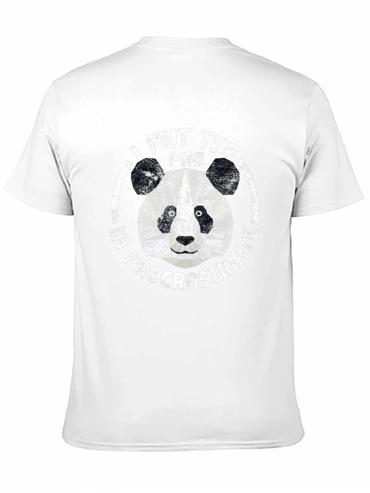 I Put the Pro in Procrastinate Panda Graphic Tee product image 9