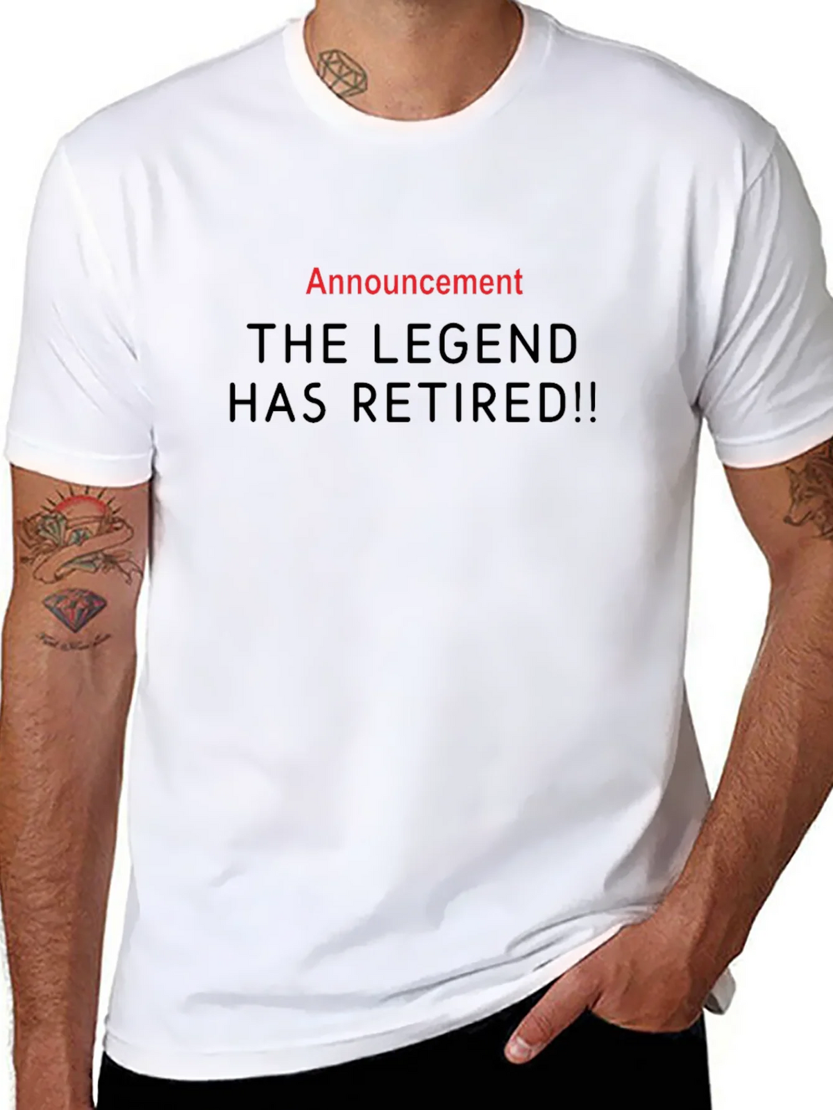 The Legend Has Retired Graphic T-Shirt product image 5
