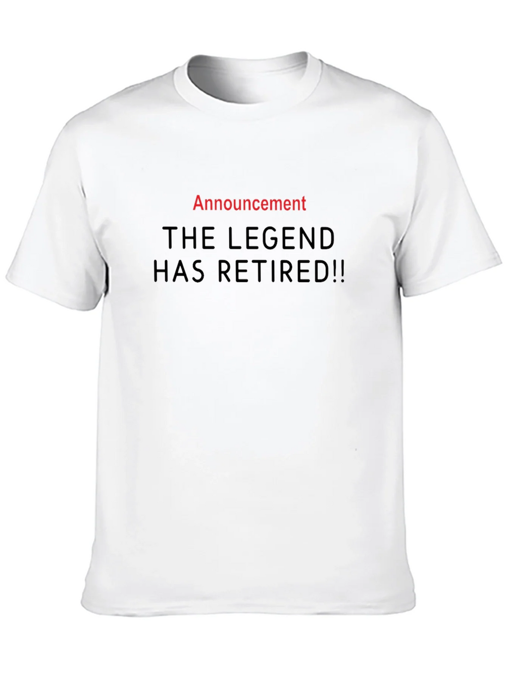 The Legend Has Retired Graphic T-Shirt product image 6