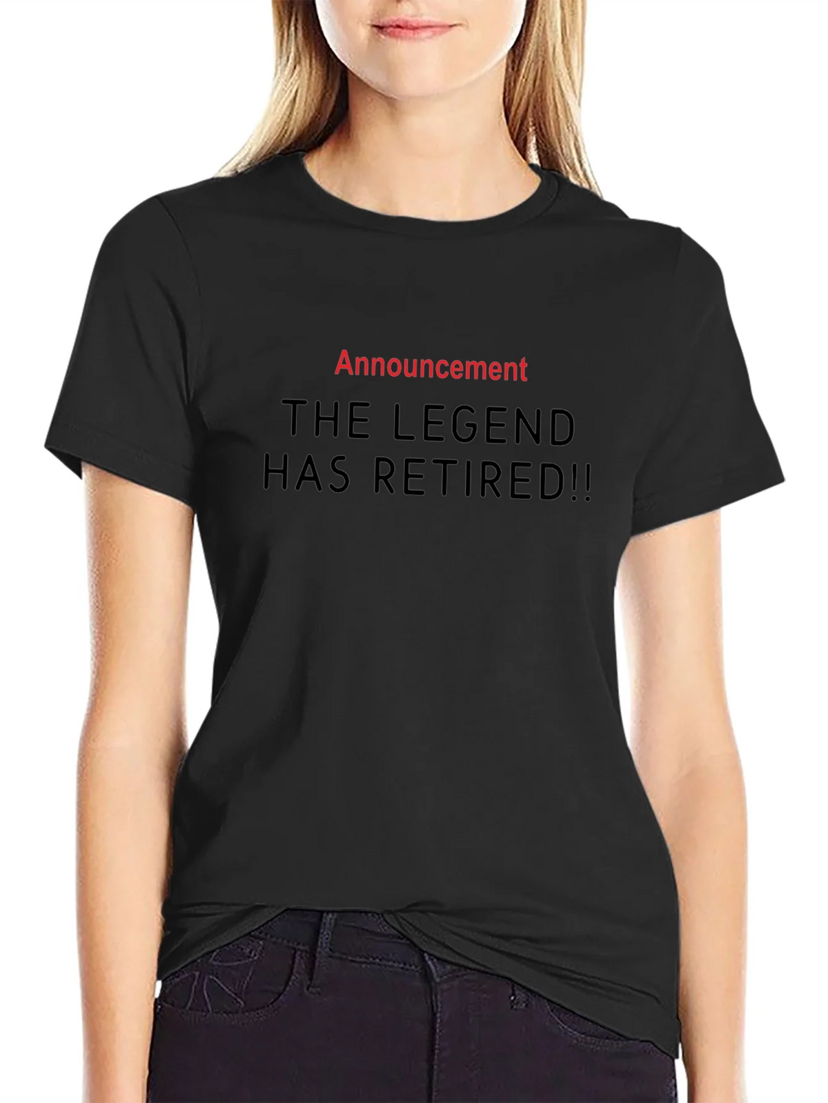 The Legend Has Retired Graphic T-Shirt product image 1