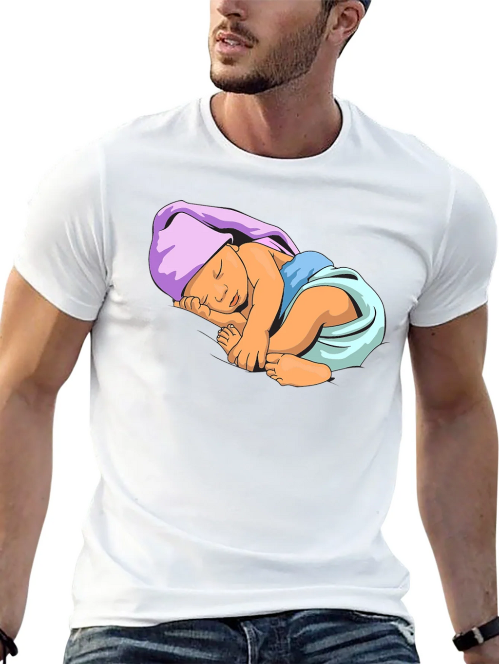 Baby Graphic Tee - Black Cotton Comfort product image 12