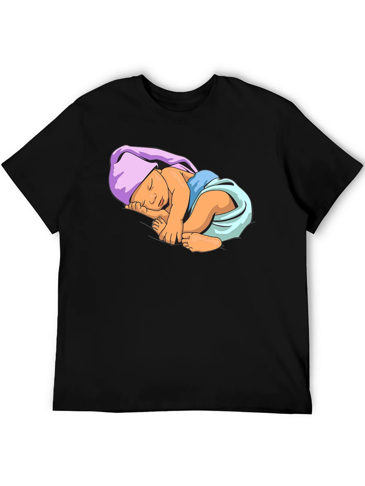 Baby Graphic Tee - Black Cotton Comfort product image 5