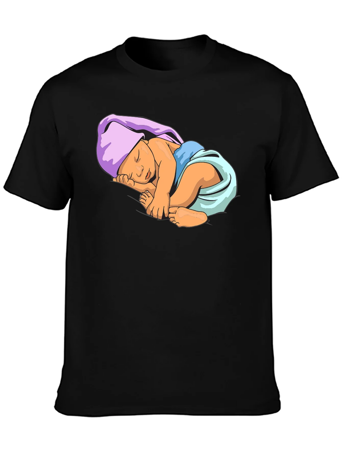 Baby Graphic Tee - Black Cotton Comfort product image 3