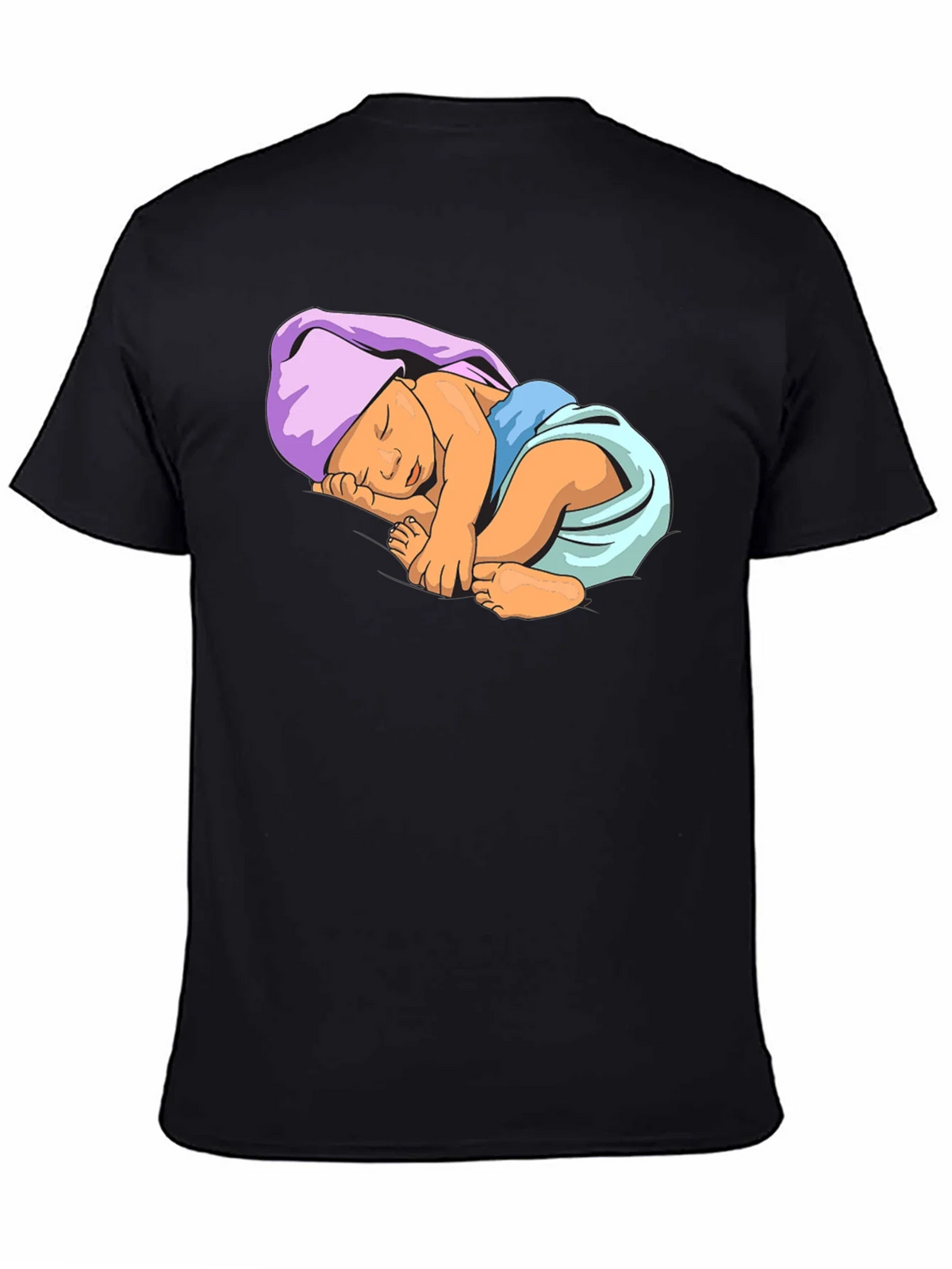 Baby Graphic Tee - Black Cotton Comfort product image 4