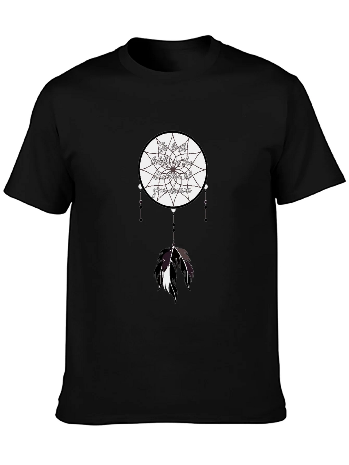 Dreamcatcher Graphic Tee - Black T-Shirt product image 3