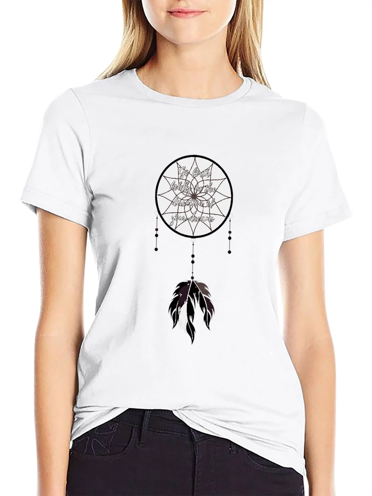 Dreamcatcher Graphic Tee - Black T-Shirt product image 8